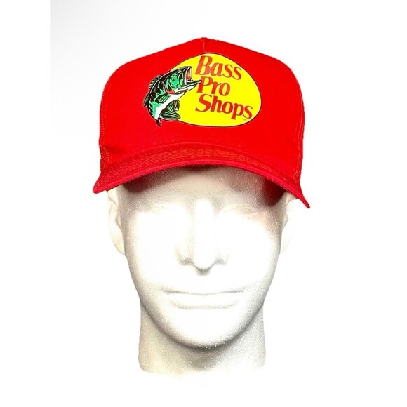 Vintage Bass Pro Shops SnapBack Trucker Hat - Picture 1 of 5